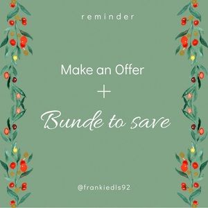 Christmas Shop Now: Bundle And Save: Make an offer